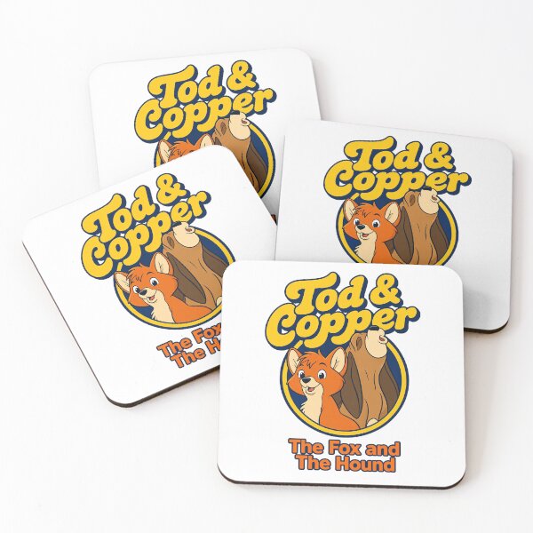 Item preview, Tod and Copper Fox and Hound designed and sold by EverTails.