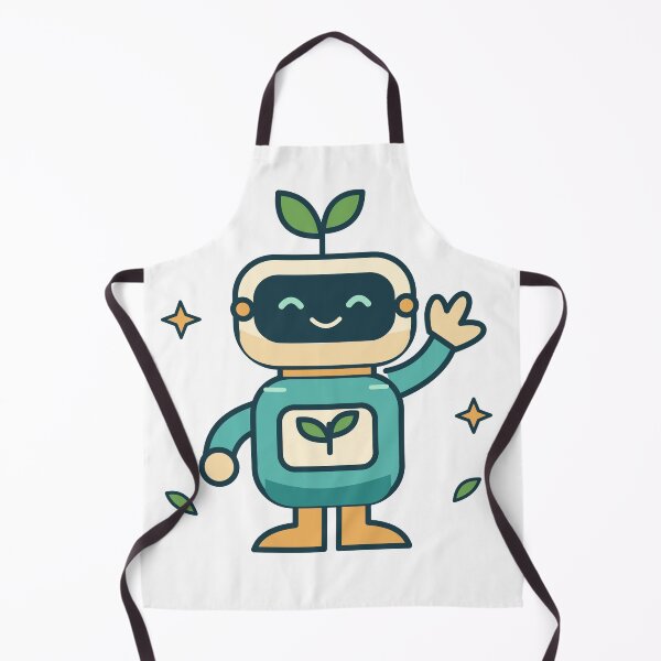 Item preview, Sprout Signal – Cute Botanical Robot Character designed and sold by AnimeOrbit.