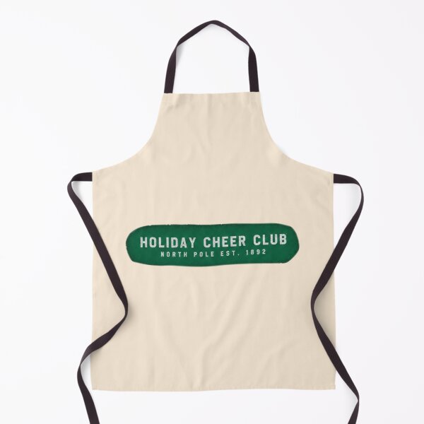 Item preview, Holiday Cheer Club North Pole Est Brushstroke Badge designed and sold by Yellowriversss.