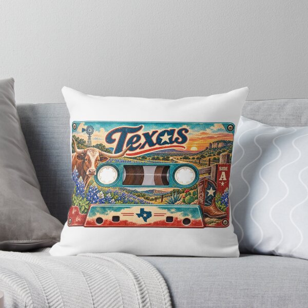Item preview, Texas Retro Cassette Tape designed and sold by Whimspired By Paxx.