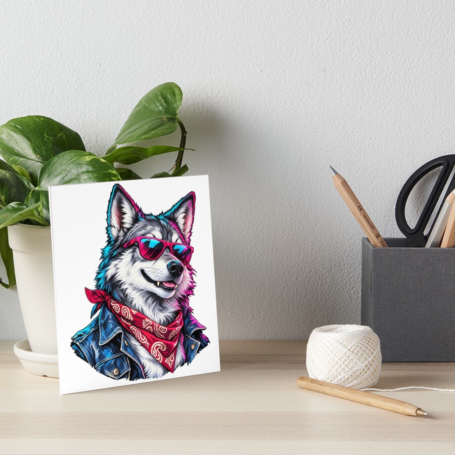 Item preview, Art Board Print designed and sold by GSide.