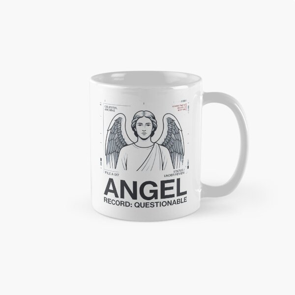 Item preview, Angel Celestial Archive Questionable Record Graphic designed and sold by SplashTastic.