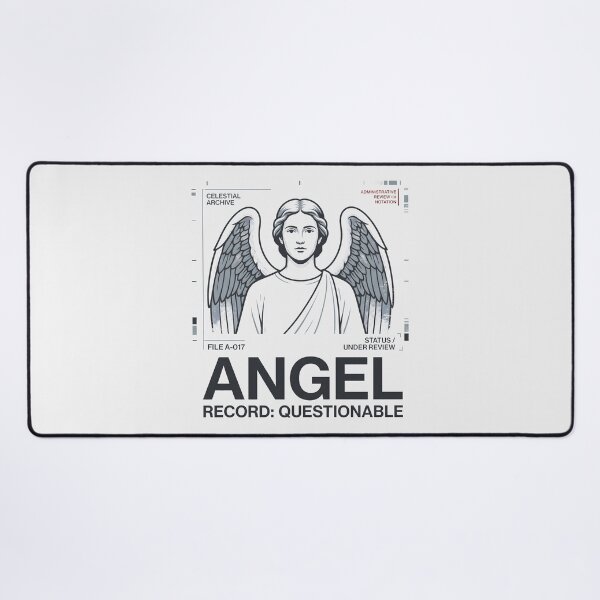 Item preview, Angel Celestial Archive Questionable Record Graphic designed and sold by SplashTastic.