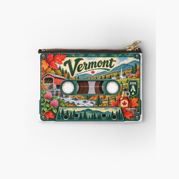 Item preview, Vermont Retro Cassette Tape designed and sold by Whimspired By Paxx.