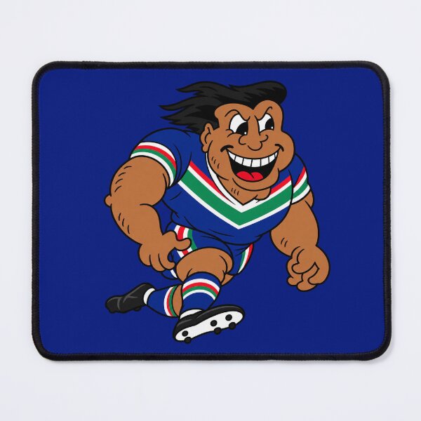 Item preview, The Mighty Warriors Mascot Drawing designed and sold by Luke Foran Sports Art.