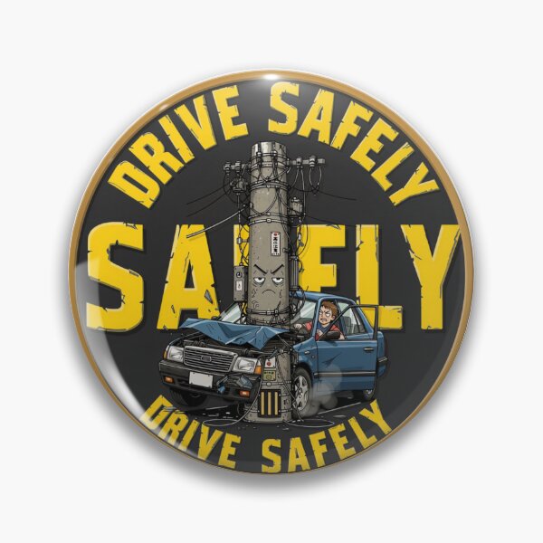Item preview, DENOJI - Drive Safely Utility Pole Character designed and sold by DENOJI-STORE.