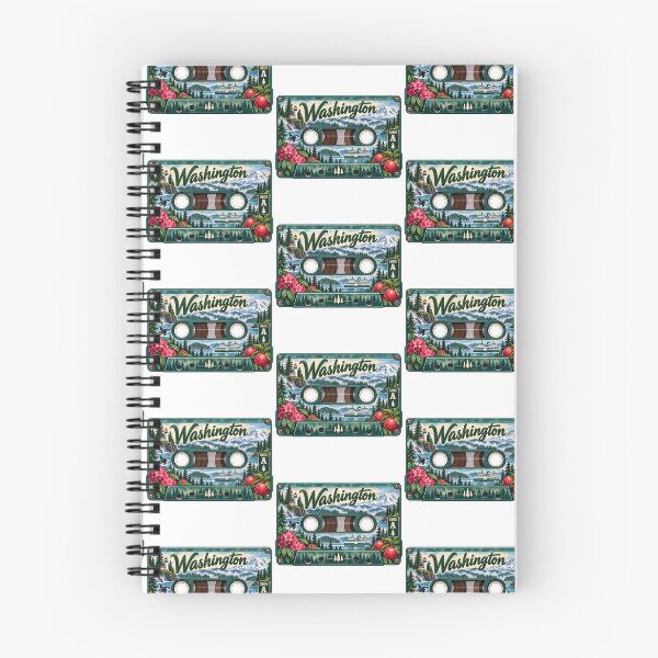 Item preview, Washington Retro Cassette Tape designed and sold by Whimspired By Paxx.