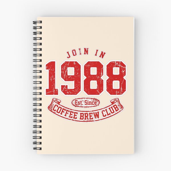Item preview, Join 1988 Coffee Brew Club Varsity Retro designed and sold by Yellowriversss.