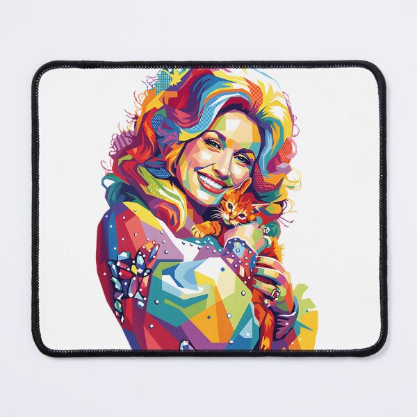 Item preview, Dolly Parton WPAP Art Design Colorful Geometric Portrait designed and sold by minored.