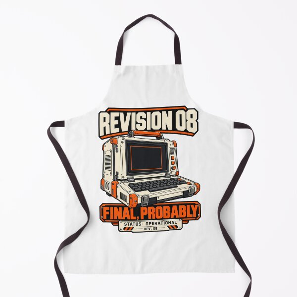Artikelvorschau, Revision 08 – Selbstbau eines tragbaren Computers (Ingenieurhumor) entworfen und verkauft von Inky Accessories.