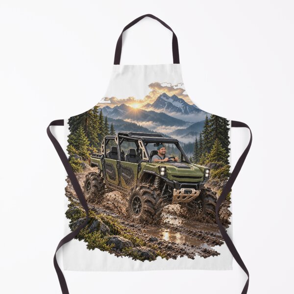 Item preview, UTV Arriving in Foggy Mountain Basin designed and sold by Slow Draw.