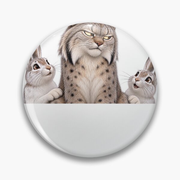 Item preview, Lynx Personal Space with Rabbit Friends designed and sold by Terrymiller1973.