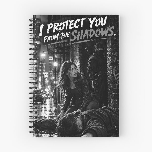 Item preview, I Protect You From the Shadows Urban Ninja Guardian designed and sold by kaipapershop.