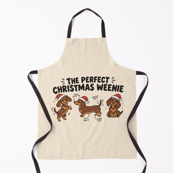 Item preview, Perfect Christmas Weenie Dachshund Santa Anatomy Chart designed and sold by Yellowriversss.