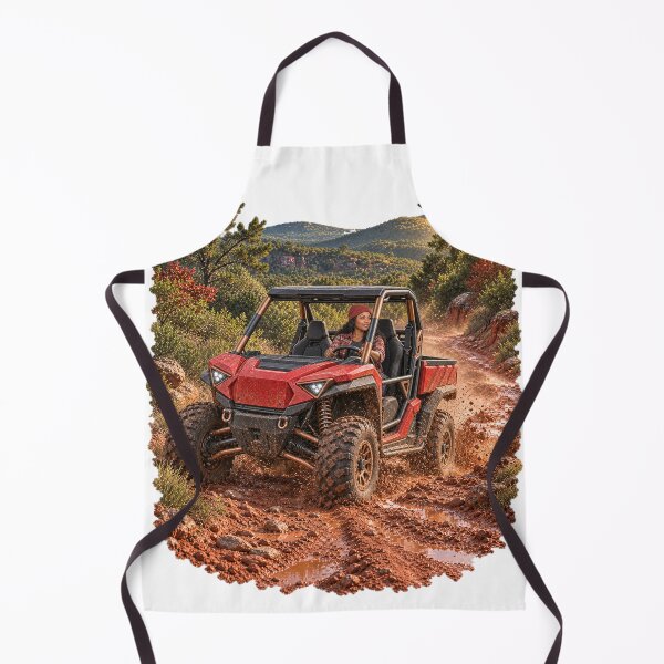 Item preview, UTV Arriving Red Earth Scrubland Brush Trail designed and sold by Slow Draw.