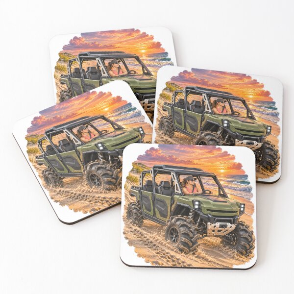 Item preview, UTV Arriving Sunset Dune Beach Trail designed and sold by Slow Draw.