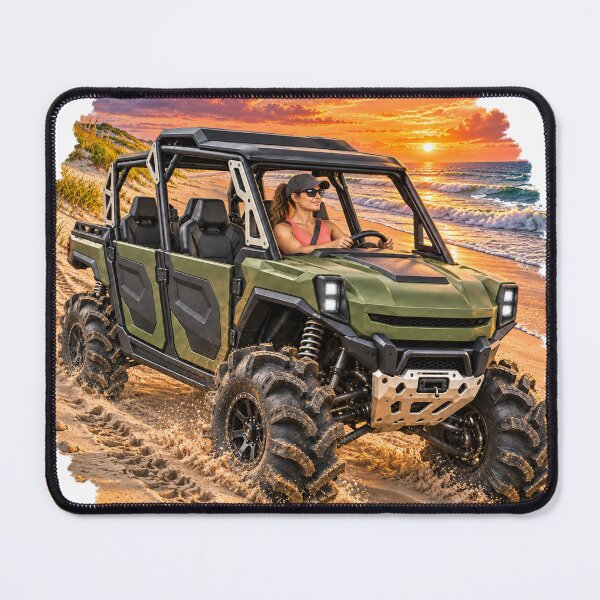 Item preview, UTV Arriving Sunset Dune Beach Trail designed and sold by Slow Draw.