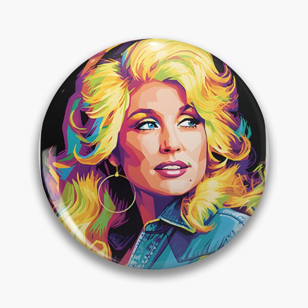 Item preview, Colorful Dolly Parton Pop Art Inspired Design for Music and Art Lovers designed and sold by minored.