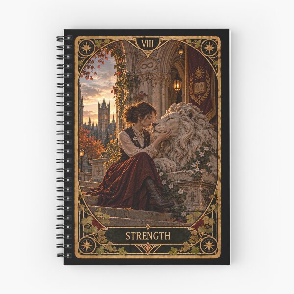 Item preview, Dark Academia Tarot Card Prints: Strength designed and sold by PinUpPizzazz.