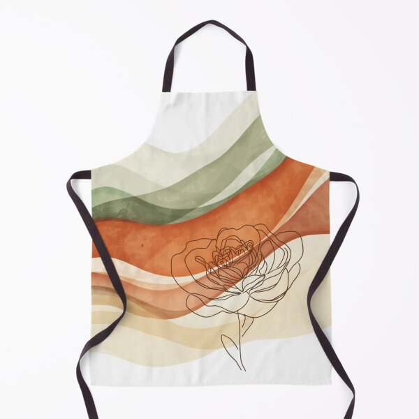 Item preview, Camellia Bloom Ribbon Bands | Terracotta Botanical Wall Art designed and sold by Zaramodo.