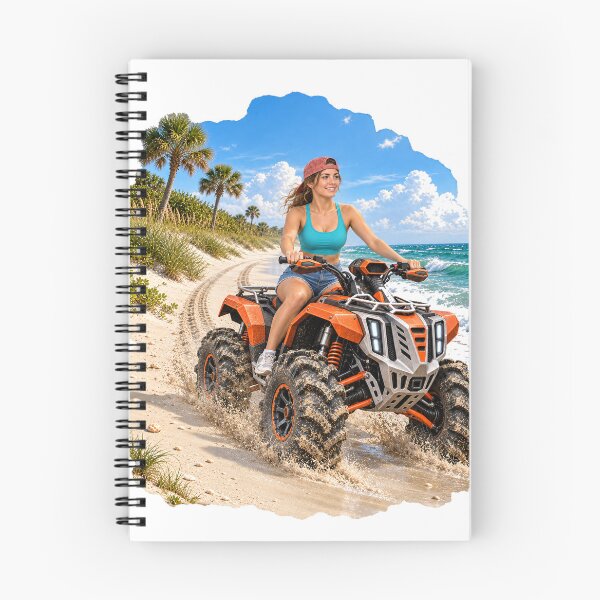 Item preview, ATV Arriving Tropical Drivable Beach Trail designed and sold by Terrymiller1973.