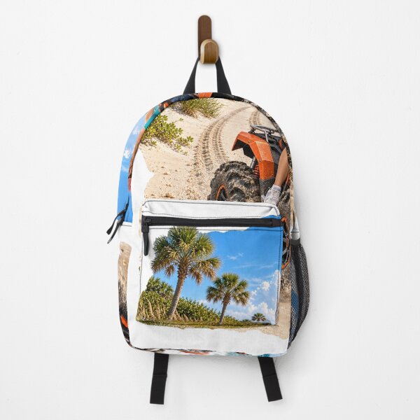 Item preview, ATV Arriving Tropical Drivable Beach Trail designed and sold by Slow Draw.