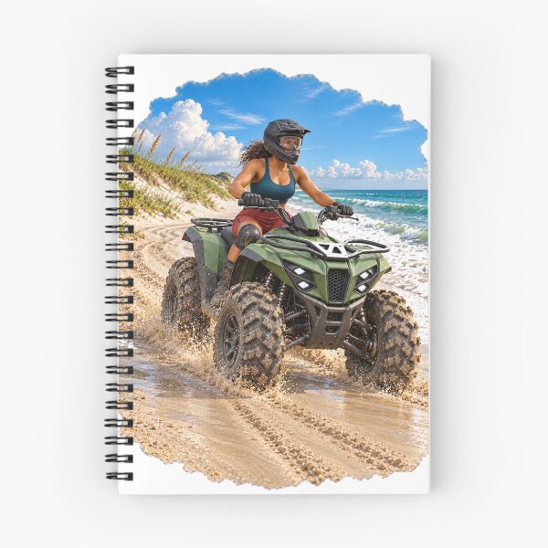 Item preview, ATV Arriving Bright Dune Beach Trail designed and sold by Terrymiller1973.