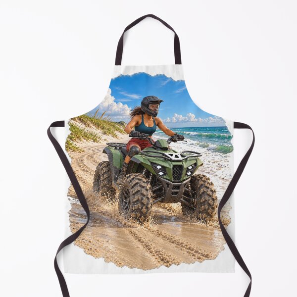 Item preview, ATV Arriving Bright Dune Beach Trail designed and sold by Slow Draw.