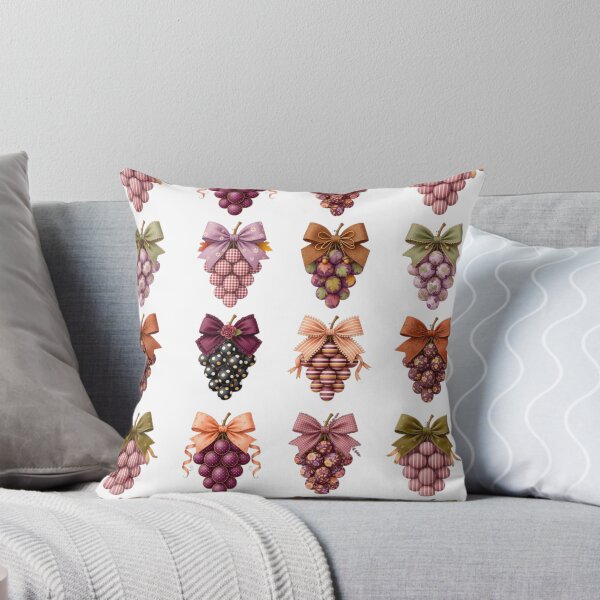 Item preview, Coquette Bow Grape Fruit Picking Season designed and sold by CF_VintageDesign.