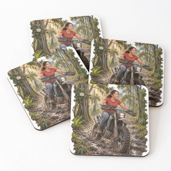 Item preview, Motorcycle Arriving Magnolia Sweetbay Swamp Trail designed and sold by Terrymiller1973.