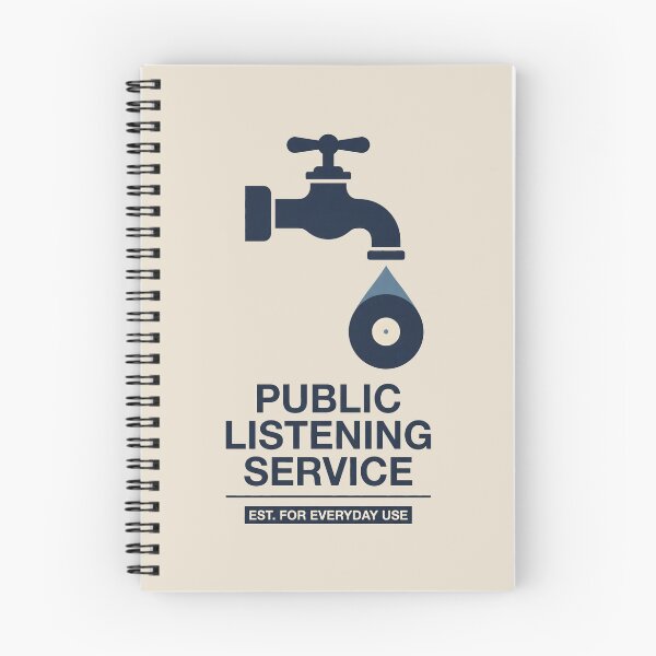 Item preview, Vinyl Collector Public Listening Service Audiophile designed and sold by SplashTastic.