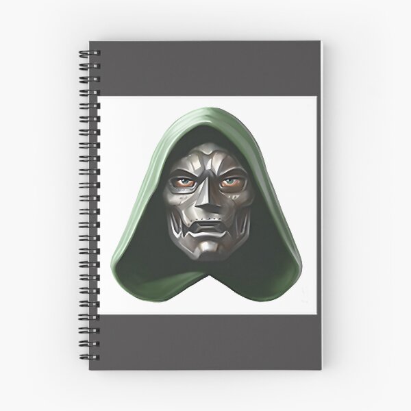 Item preview, Villainous Superhero Inspired Character Art with Mask and Armor Design designed and sold by W FASHION.