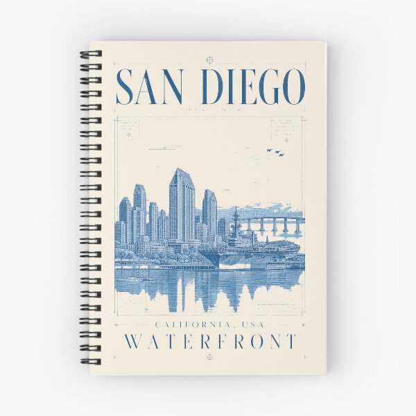 Item preview, San Diego, California, USA [Technical Illustration] designed and sold by elektronen.