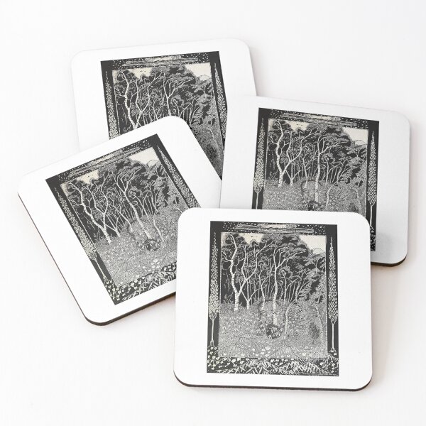 Item preview, Birch Grove Face designed and sold by 7decades.