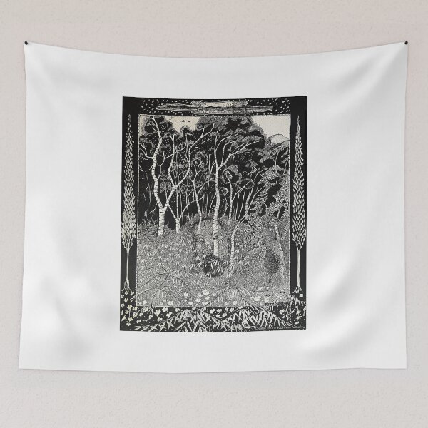 Item preview, Cara de la arboleda de abedules designed and sold by 7decades.