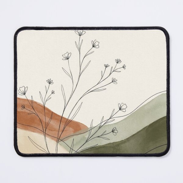 Item preview, Desert Bloom Abstract Botanical Print designed and sold by Zaramodo.