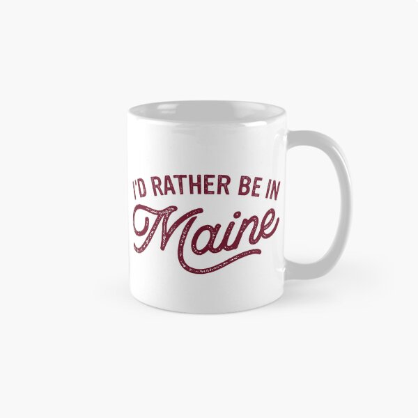 Aperçu de l'œuvre Je préférerais être dans le Maine. créée et vendue par Good-Mood-Goods.