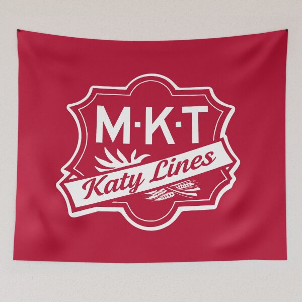 Item preview, M-K-T Katy Lines Barriger Red Logo designed and sold by Trains-and-Rail.