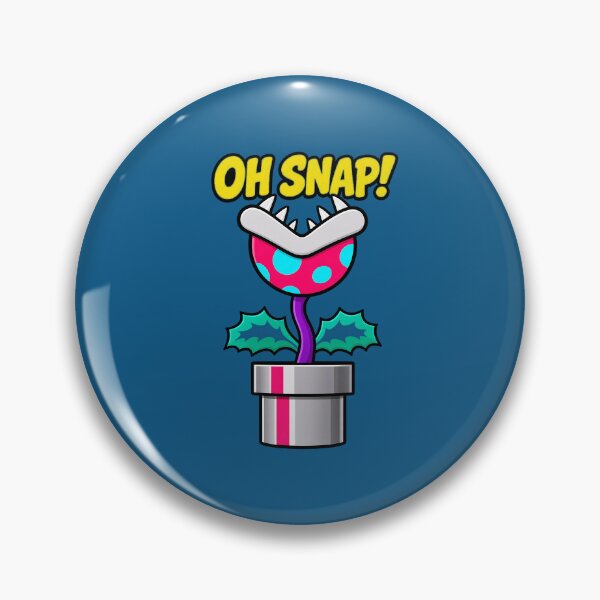 Item preview, Oh Snap Piranha Plant Cartoon designed and sold by SpoolHouseInc.