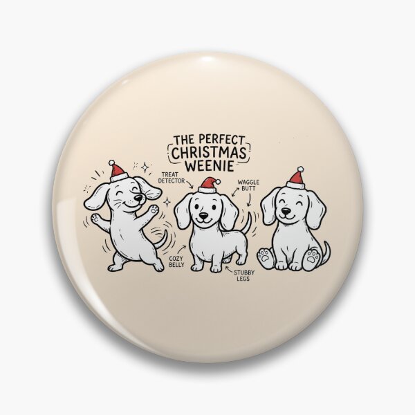 Item preview, Perfect Christmas Weenie Dachshund Anatomy Santa Funny designed and sold by Yellowriversss.