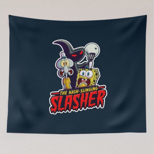 Artikelvorschau, Hash Slinging Slasher Spooky Cartoon entworfen und verkauft von SpoolHouseInc.