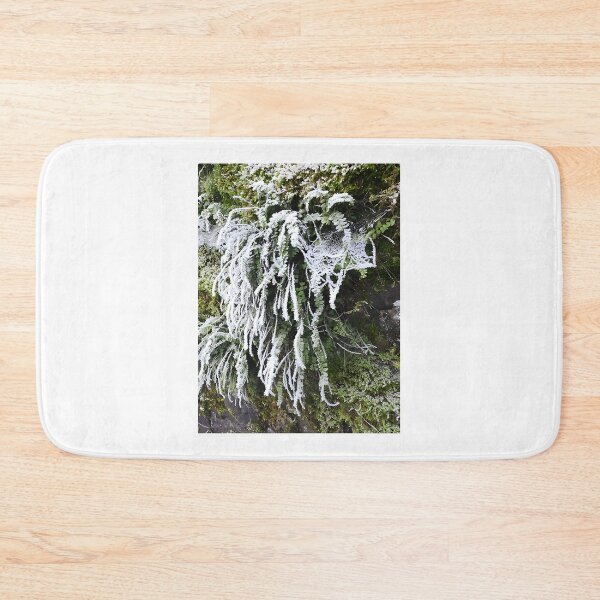 Item preview, Frosty Day Wall Photography with Winter Chill and Icy Texture designed and sold by Natsu09.