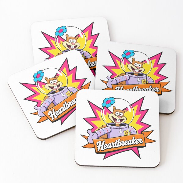 Item preview, Heartbreaker Sandy Cartoon Badge designed and sold by SpoolHouseInc.
