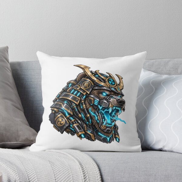Item preview, Cyberpunk Cyber Samurai Bear Armor Art designed and sold by RiteshCenter .