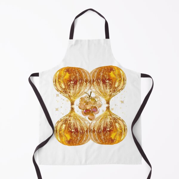 Item preview, Golden Luxury Fruits & Sparkling Grapes Aesthetic Art designed and sold by MinimalAurashop.