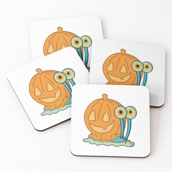 Aperçu de l'œuvre Gary Escargot Citrouille Halloween créée et vendue par LuloCreative.