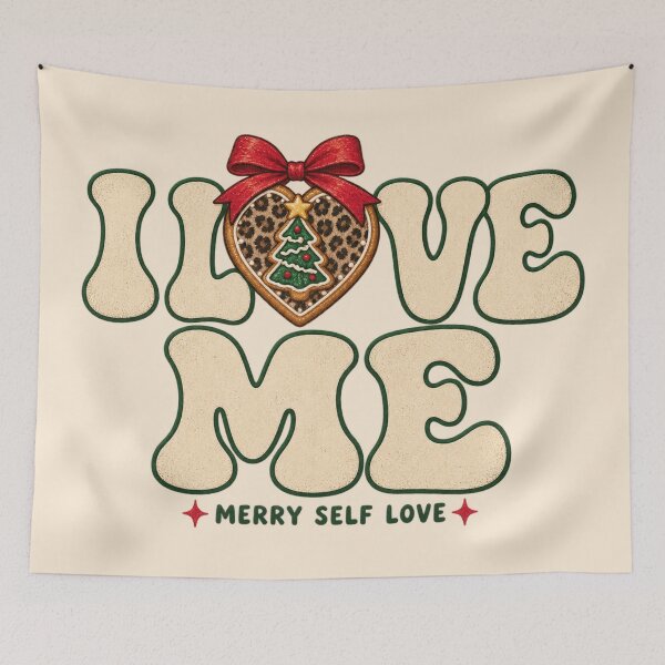 Item preview, I Love Me Leopard Gingerbread Heart Self Alphabet Letter designed and sold by Yellowriversss.