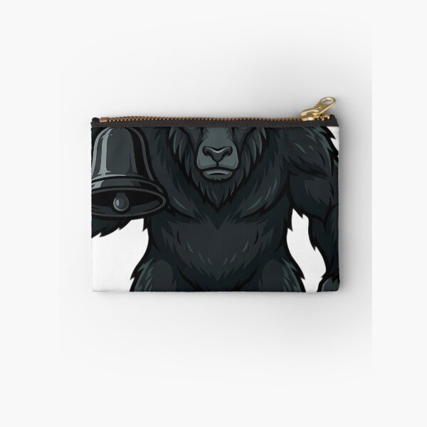 Item preview, Krampus Horned Yuletide Guardian Ringing a Heavy Iron Bell — Dark Christmas Folklore designed and sold by IllumeInk.