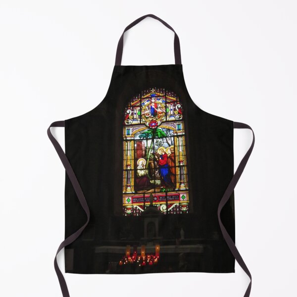 Item preview, Stained Glass Window & Candles, Rochefort designed and sold by wiggyofipswich.