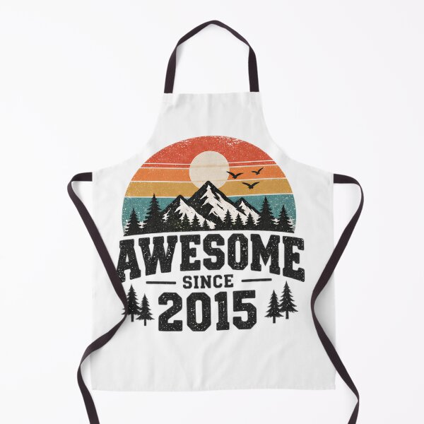 Item preview, Awesome Since 2015 Birth Year Outdoors Nature designed and sold by drawwiika+44.